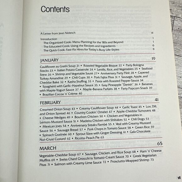 1987 Weight Watchers Quick Easy Menu Cookbook Recipes Cook Book‎ Cooking Vintage - Picture 5 of 16